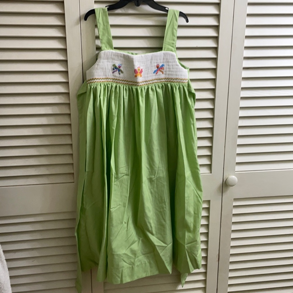 Smocked butterfly dress….Never worn